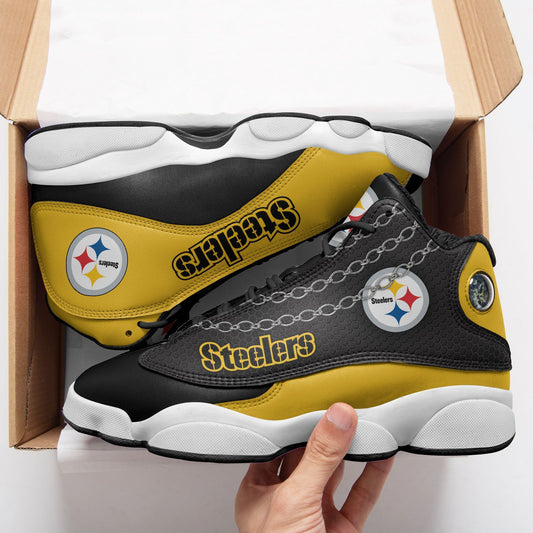 Pittsburgh Steelers Air JD13 Sneakers 673