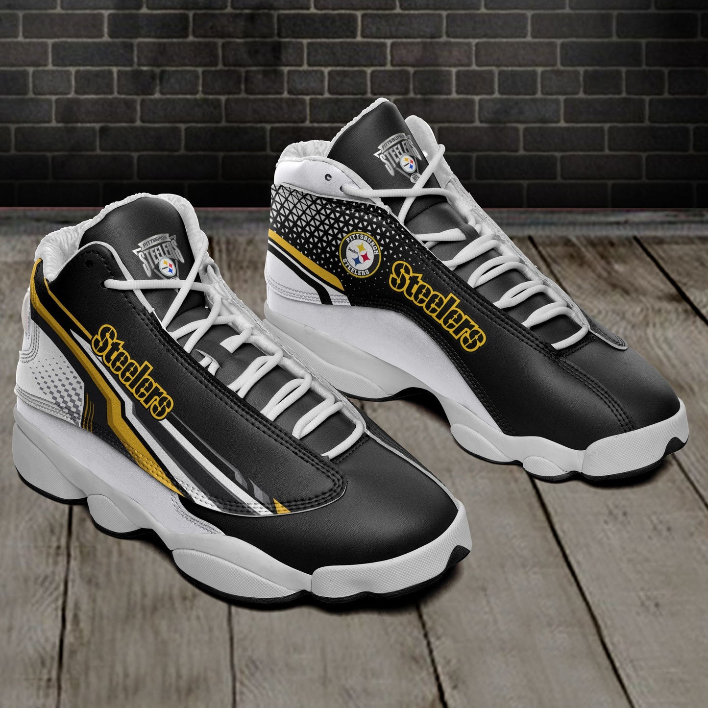 Pittsburgh Steelers Air JD13 Sneakers 687