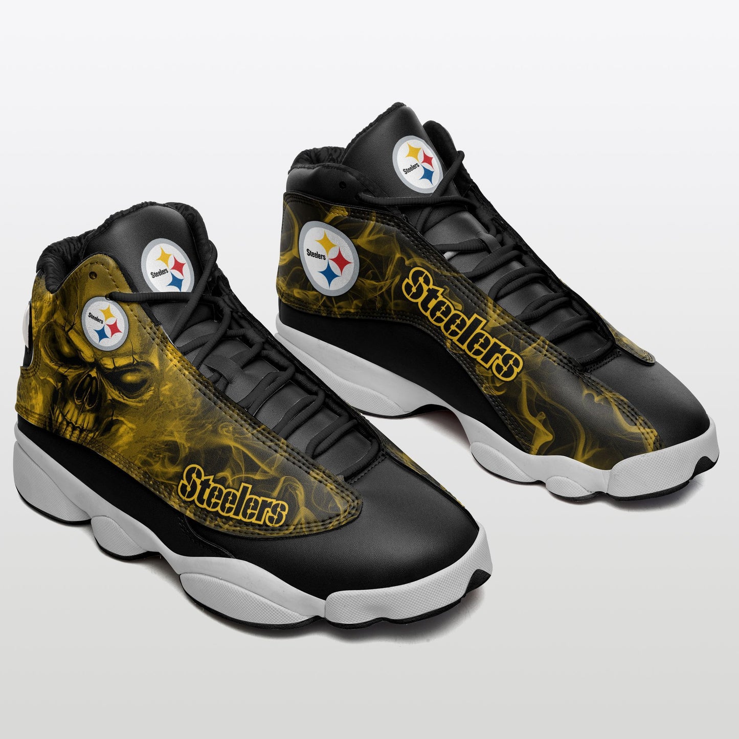 Pittsburgh Steelers Air JD13 Sneakers 711