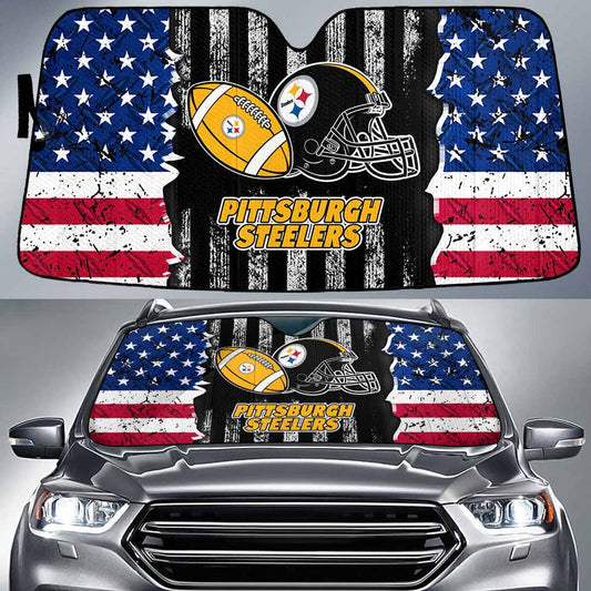 Pittsburgh Steelers Auto Sun Shade BG112