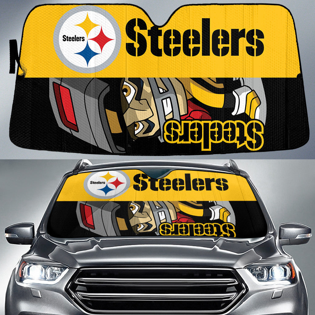 Pittsburgh Steelers Auto Sun Shade BG98