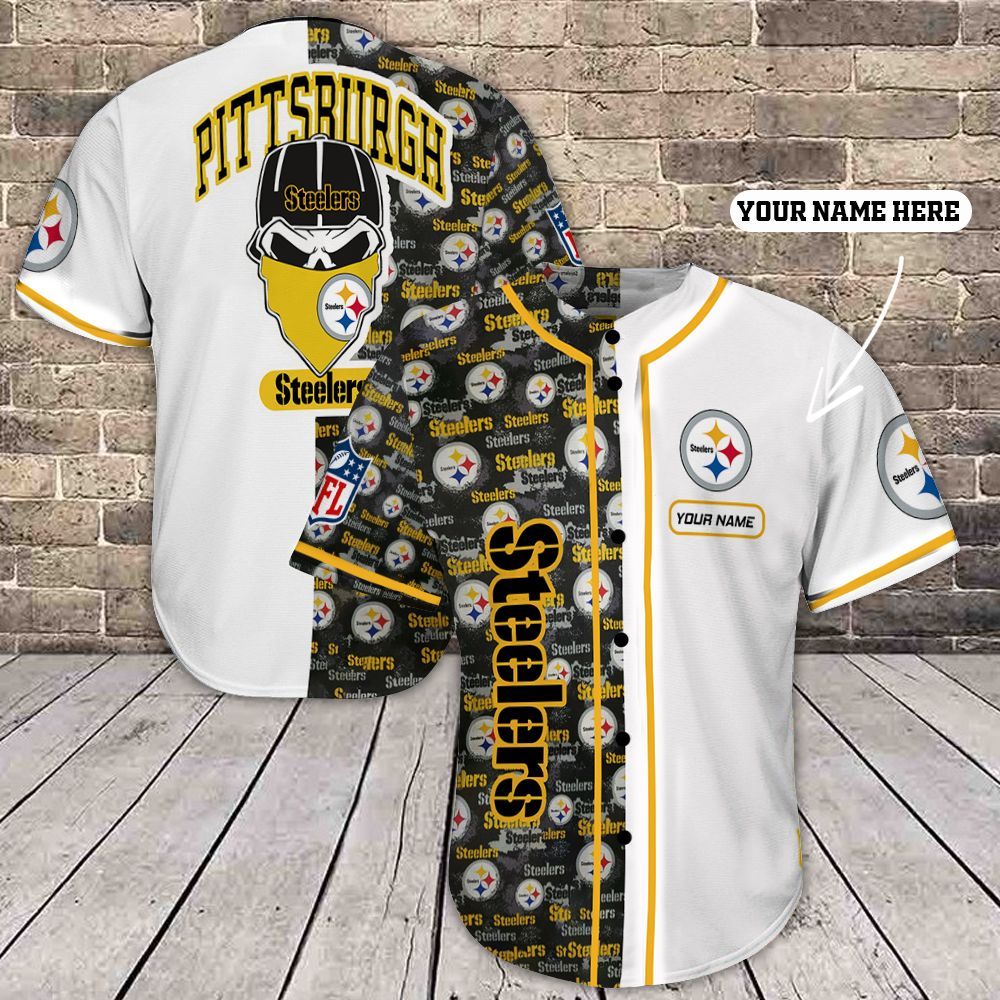 Pittsburgh Steelers Baseball Jersey 391