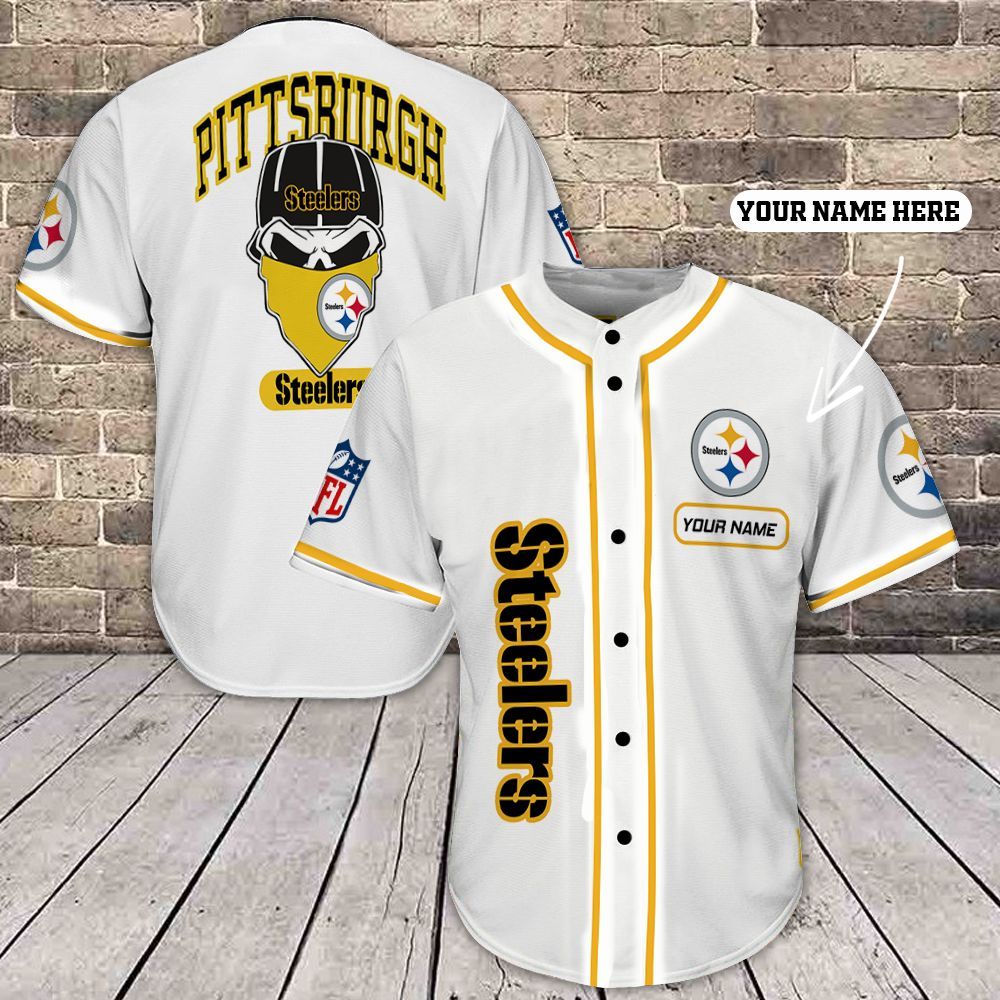 Pittsburgh Steelers Baseball Jersey 391