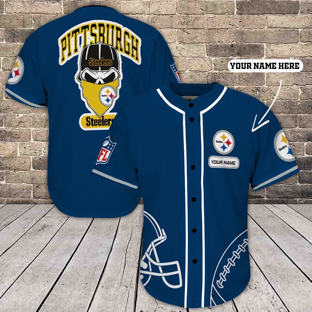Pittsburgh Steelers Baseball Jersey 391
