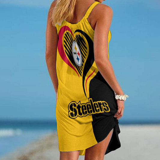 Pittsburgh Steelers Beach Dress BG38