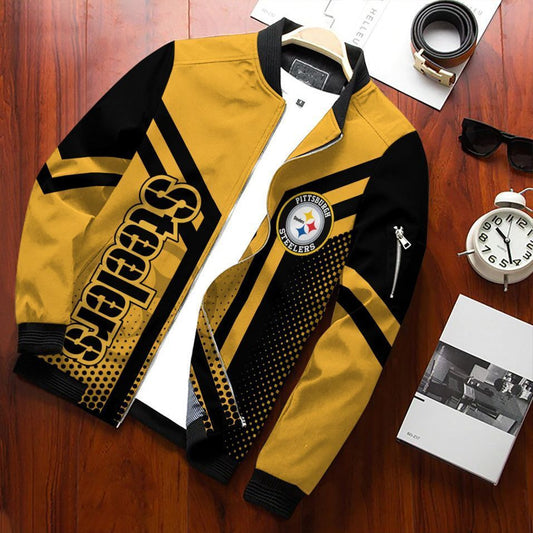Pittsburgh Steelers Bomber Jacket 056