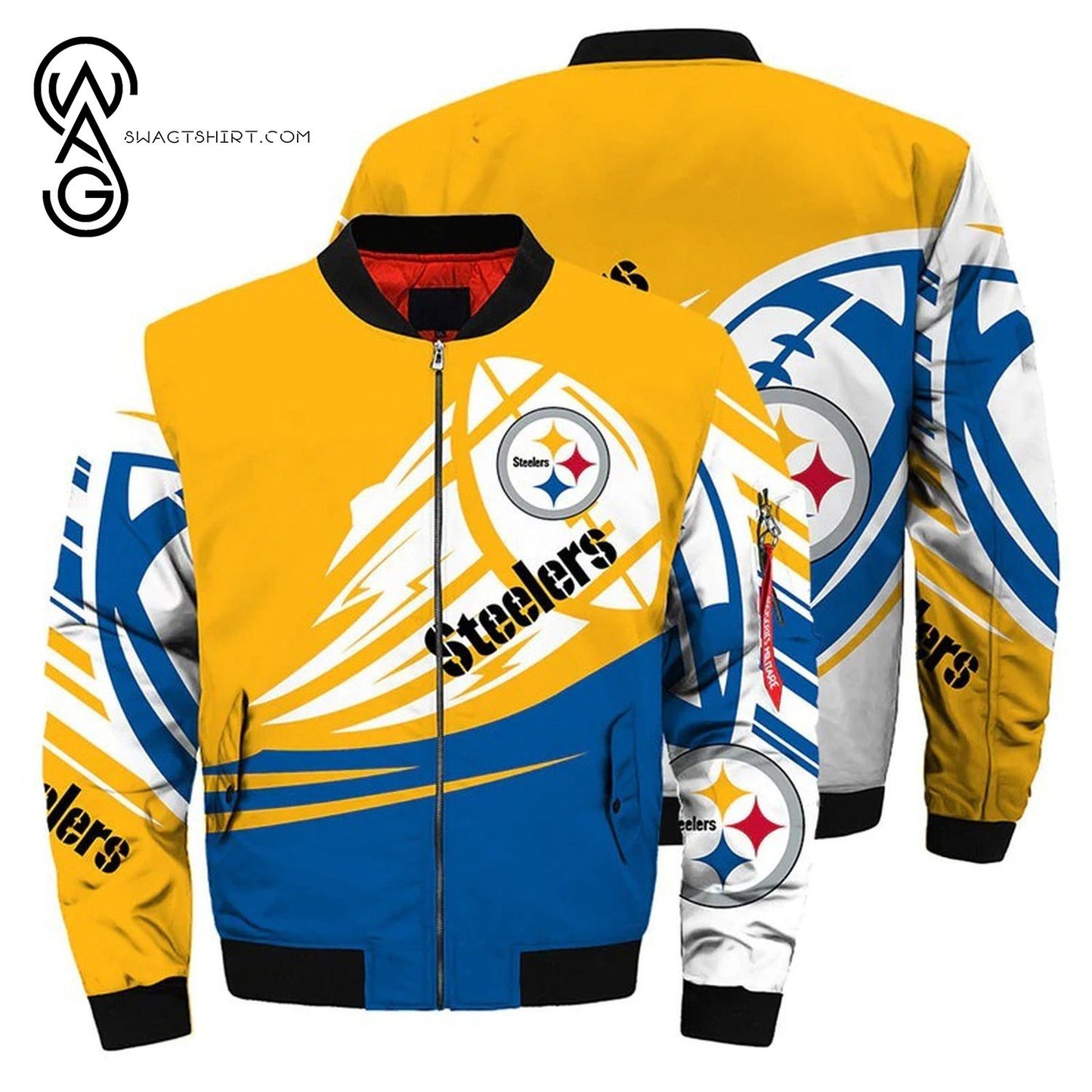 Pittsburgh Steelers Bomber Jacket BG07