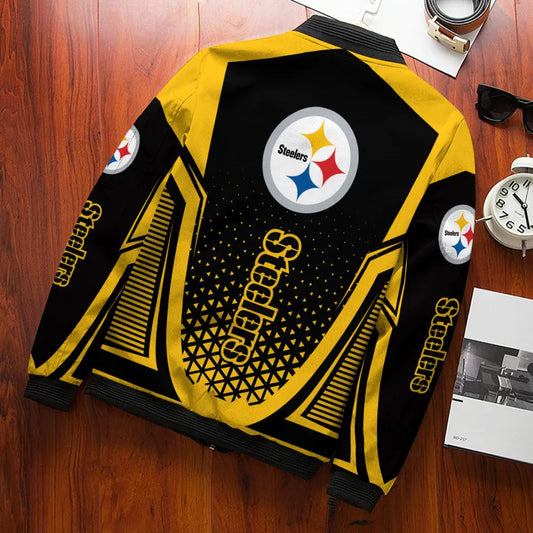 Pittsburgh Steelers Bomber Jacket BG100