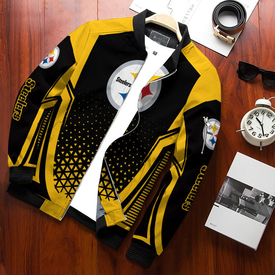 Pittsburgh Steelers Bomber Jacket BG100