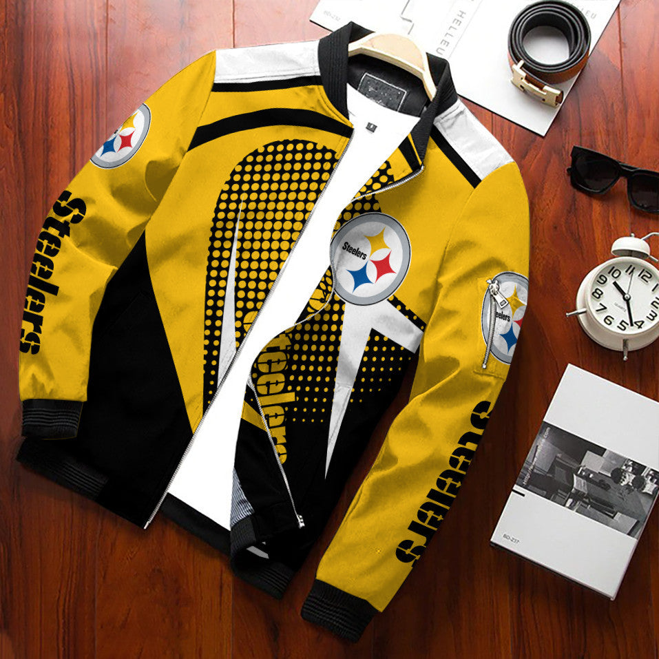 Pittsburgh Steelers Bomber Jacket BG102