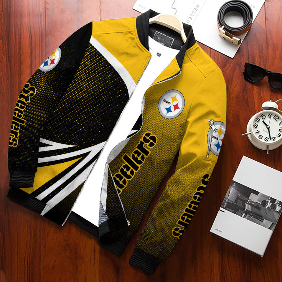 Pittsburgh Steelers Bomber Jacket BG136