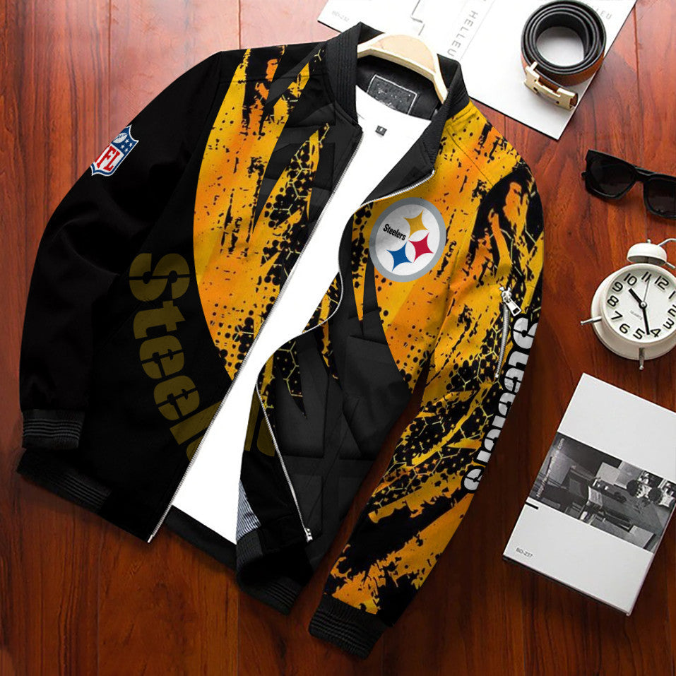 Pittsburgh Steelers Bomber Jacket BG169