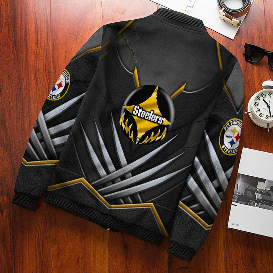 Pittsburgh Steelers Bomber Jacket BG207