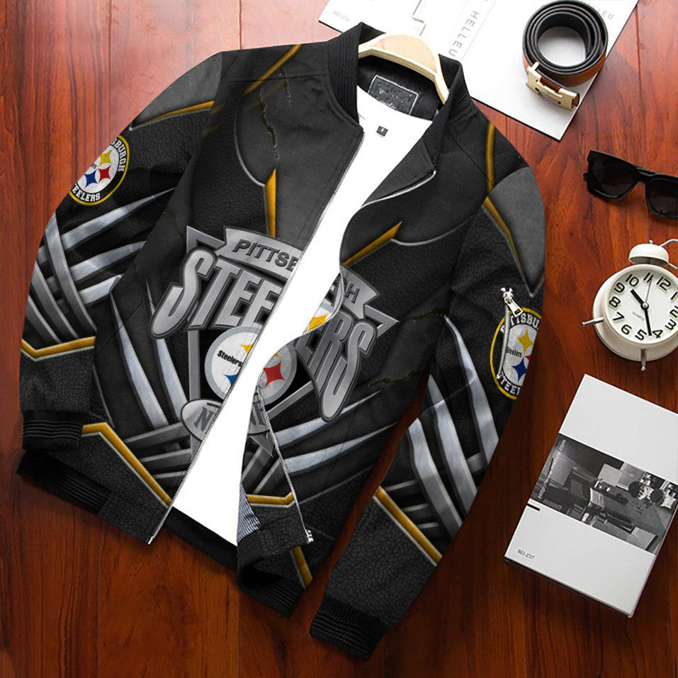Pittsburgh Steelers Bomber Jacket BG207