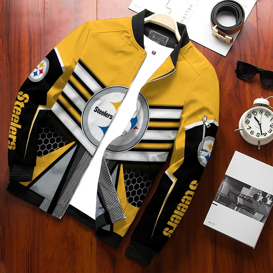 Pittsburgh Steelers Bomber Jacket BG23