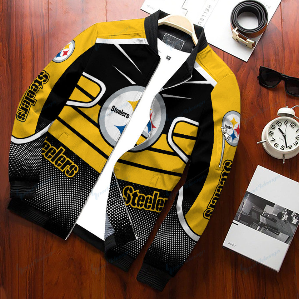 Pittsburgh Steelers Bomber Jacket BG367