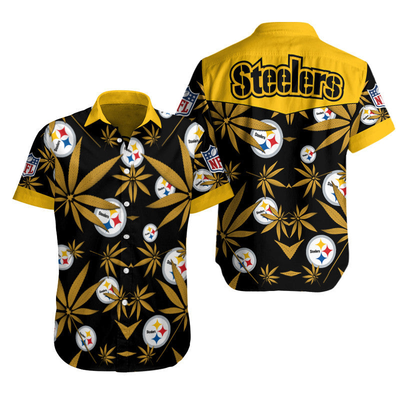 Pittsburgh Steelers Button Shirt BB383