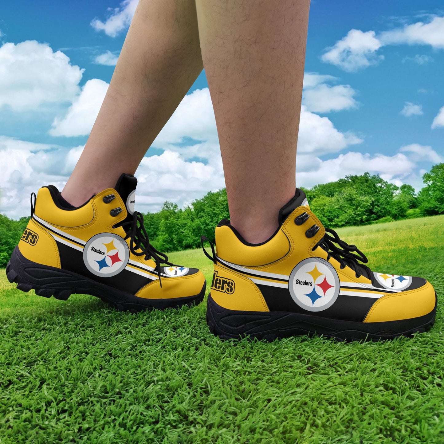 Pittsburgh Steelers Hiking Shoes 17