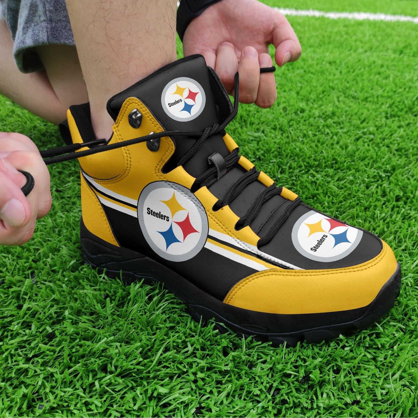 Pittsburgh Steelers Hiking Shoes 17