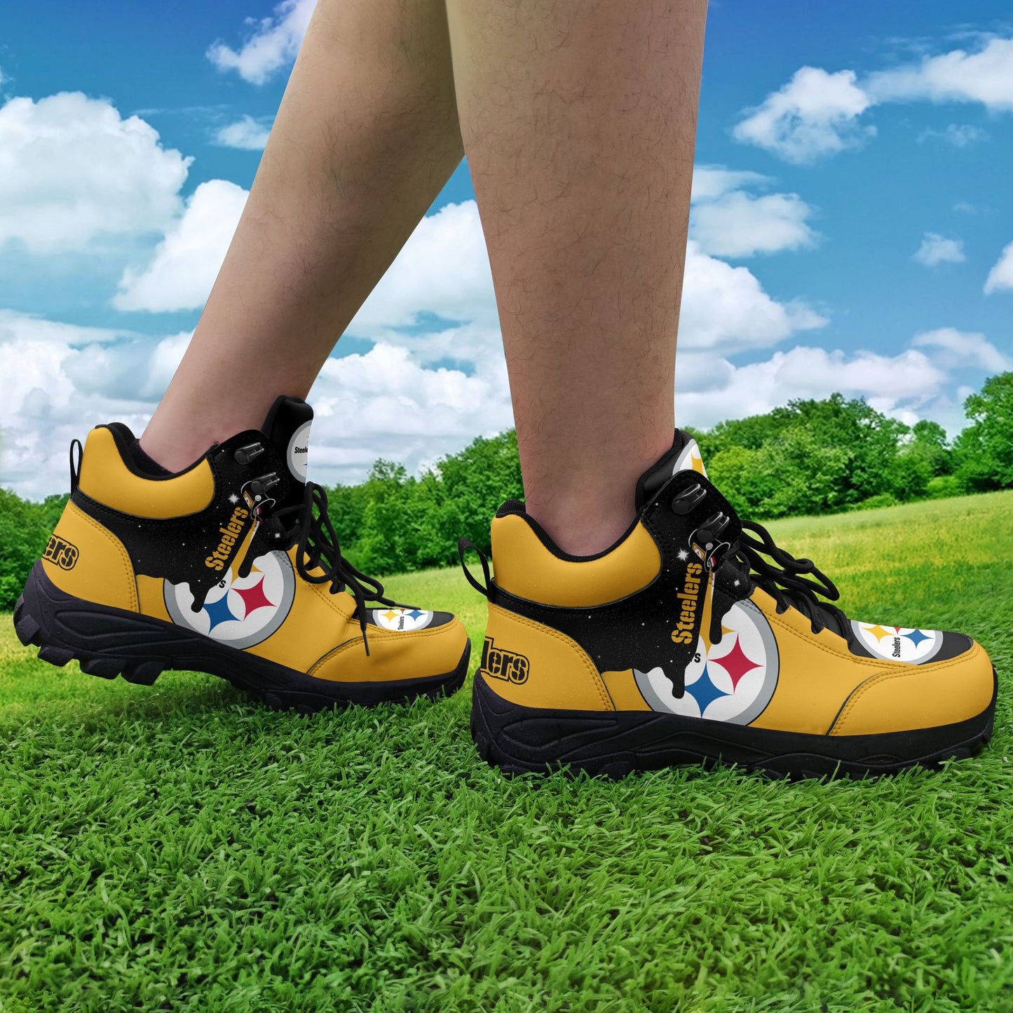 Pittsburgh Steelers Hiking Shoes 26