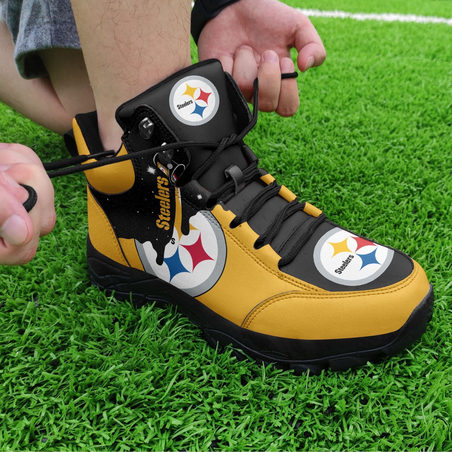 Pittsburgh Steelers Hiking Shoes 26
