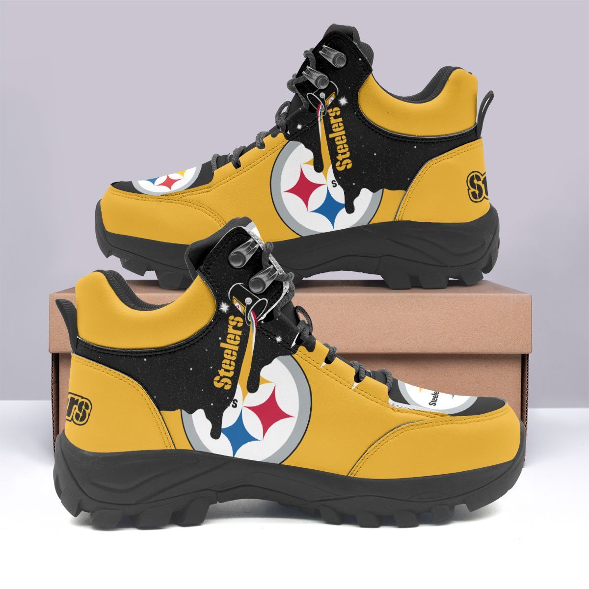 Pittsburgh Steelers Hiking Shoes 26