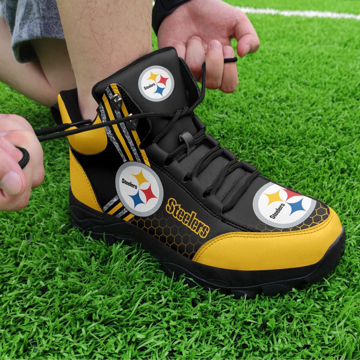 Pittsburgh Steelers Hiking Shoes 70
