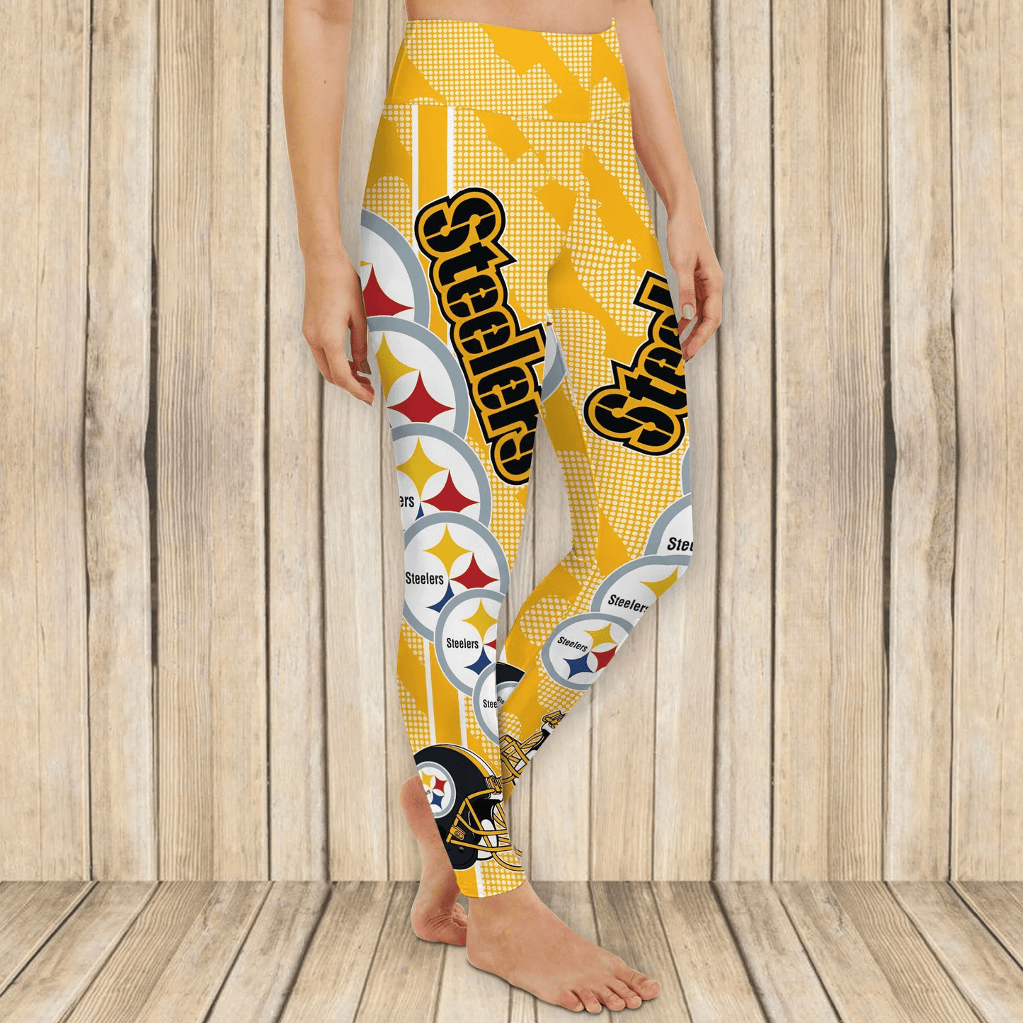 Pittsburgh Steelers Leggings And Cross Tank Top BG25