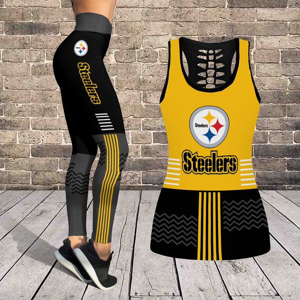 Pittsburgh Steelers Leggings And Tank Top 124