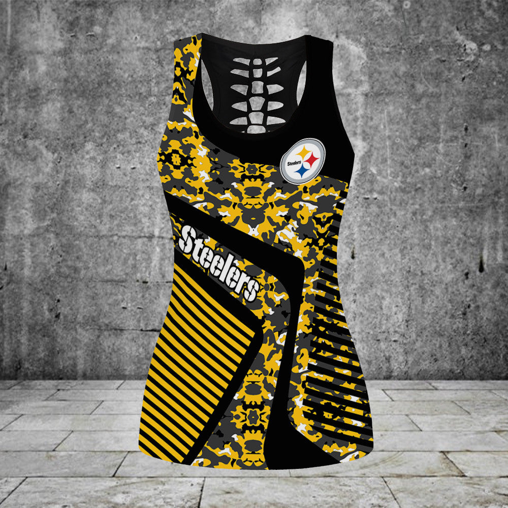 Pittsburgh Steelers Leggings And Tank Top BG116