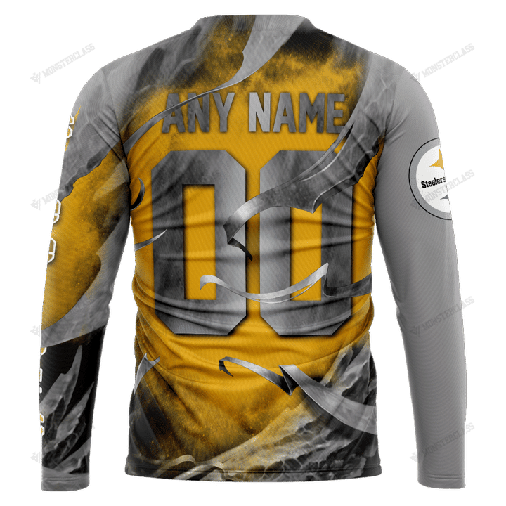 Pittsburgh Steelers Limited Edition All Over Print Hoodie Sweatshirt Zip Hoodie T shirt Unisex 862
