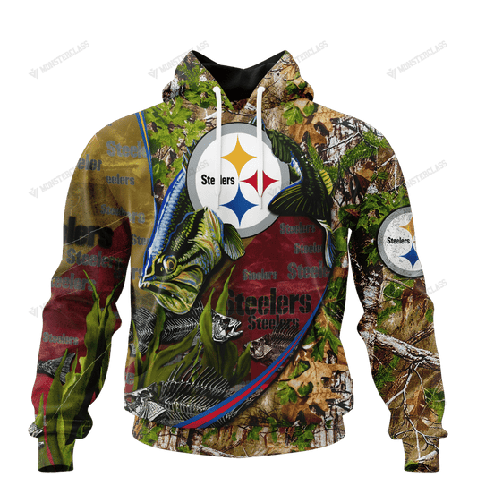 Pittsburgh Steelers Limited Edition All Over Print Hoodie Sweatshirt Zip Hoodie T shirt Unisex 951