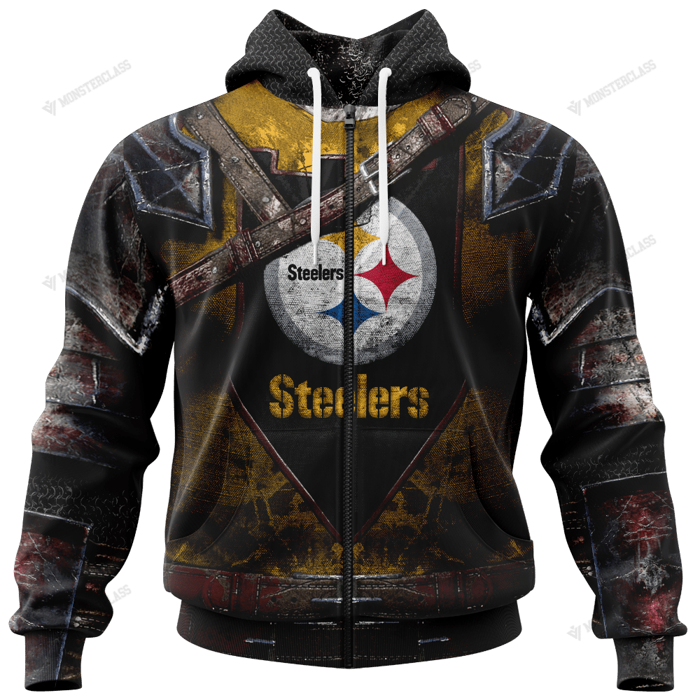 Pittsburgh Steelers Limited Edition All Over Print Hoodie Sweatshirt Zip Hoodie T shirt Unisex 956