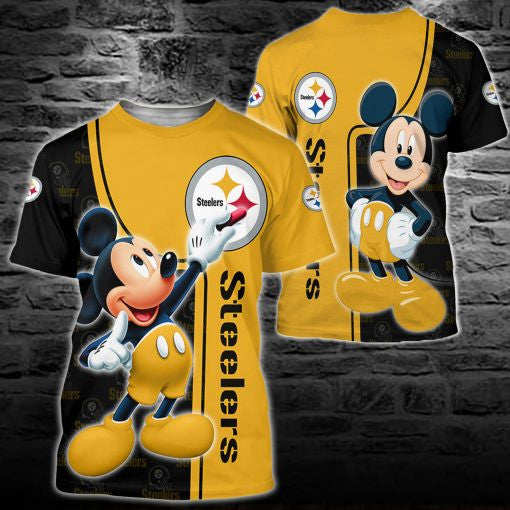 Pittsburgh Steelers Mickey All Over Printed 114