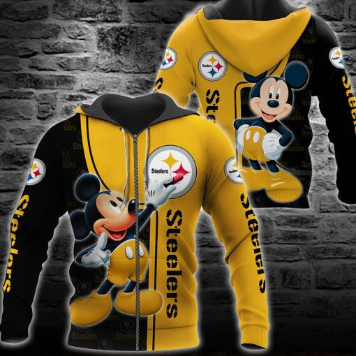 Pittsburgh Steelers Mickey All Over Printed 114