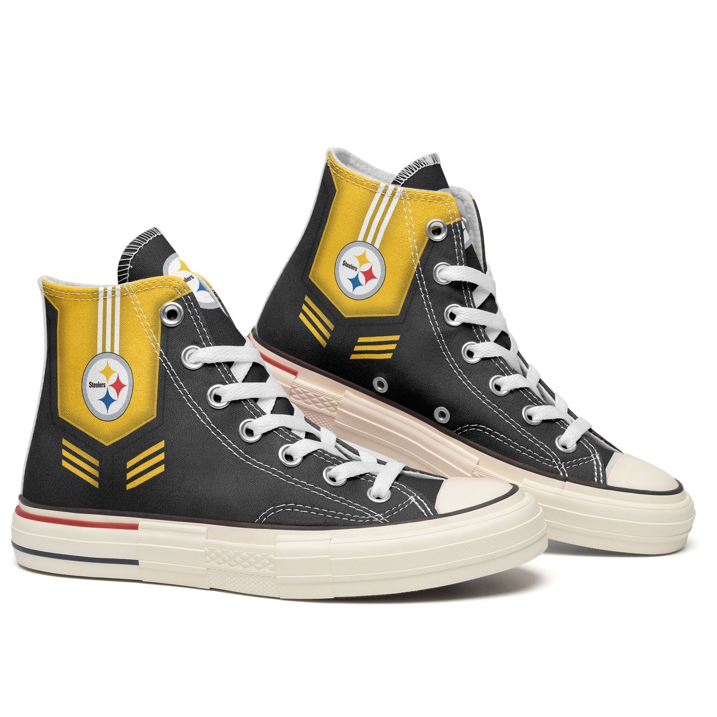 Pittsburgh Steelers New High Top Canvas Shoes 61