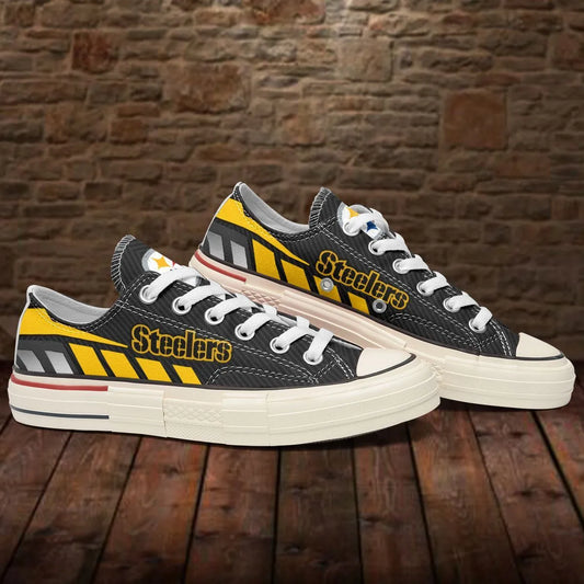 Pittsburgh Steelers New Low Top Canvas Shoes 31