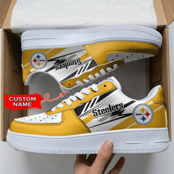 Pittsburgh Steelers NFL Personalized Air Force 1 Shoes