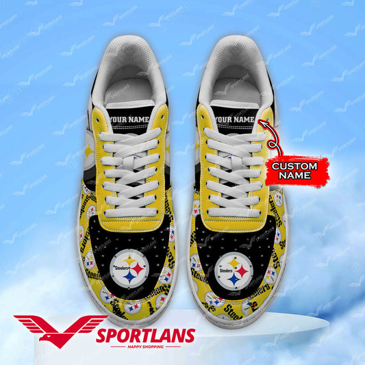 Pittsburgh Steelers NFL Personalized Air Force 1 Shoes
