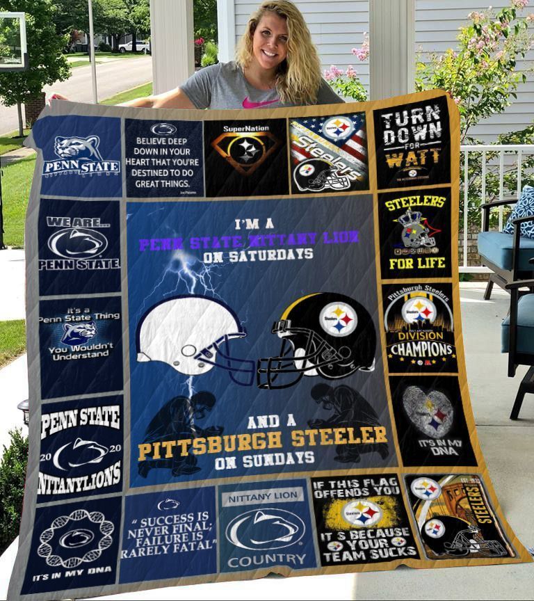 Pittsburgh Steelers NL-PS 3D Premium Quilt