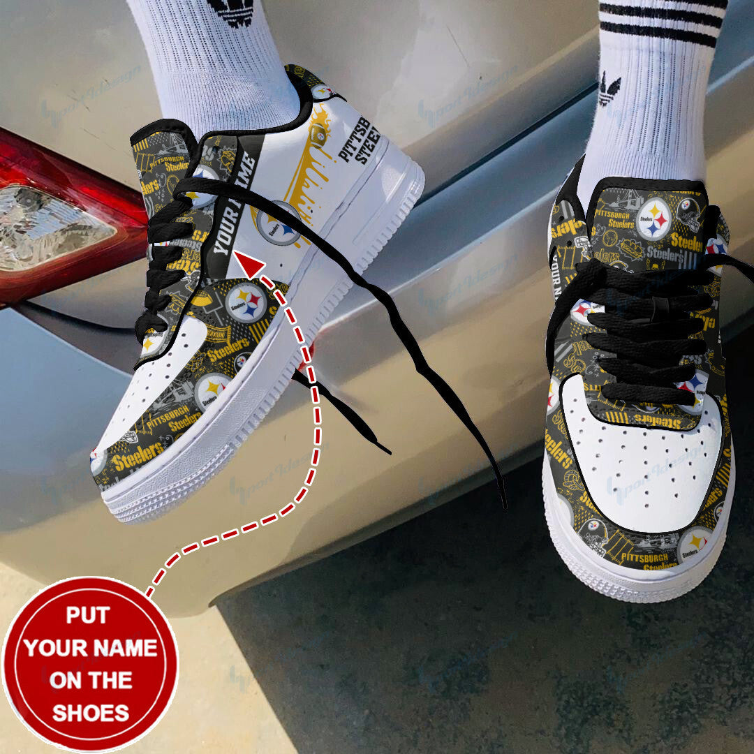 Pittsburgh Steelers Personalized AF1 Shoes BG124