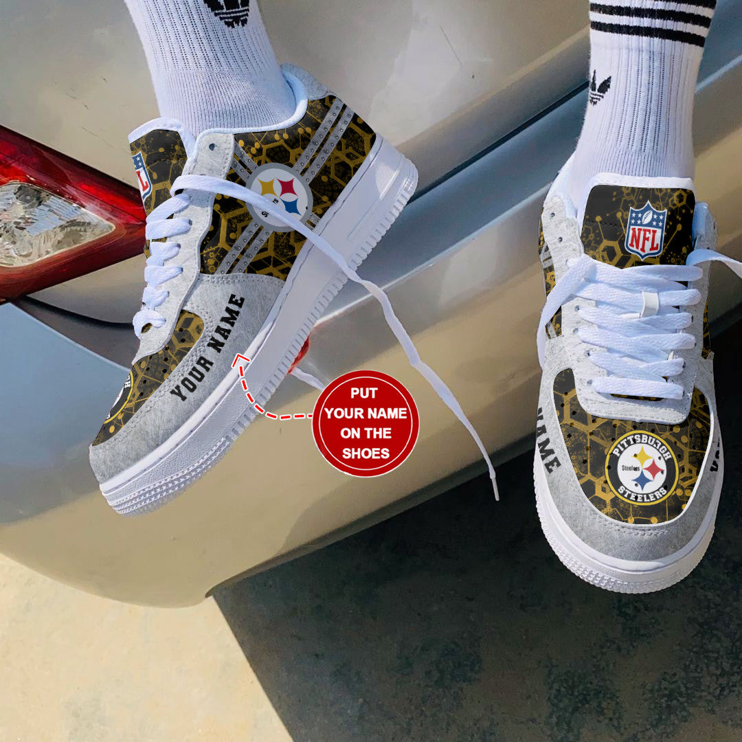 Pittsburgh Steelers Personalized AF1 Shoes BG187