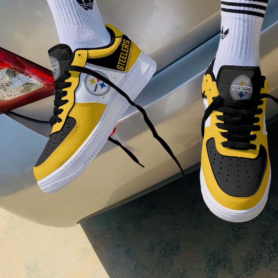 Pittsburgh Steelers Personalized AF1 Shoes BG300