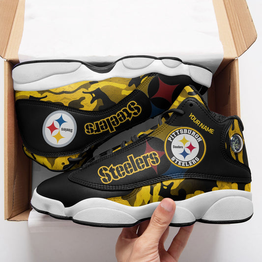 Pittsburgh Steelers Personalized Air JD13 Sneakers 509