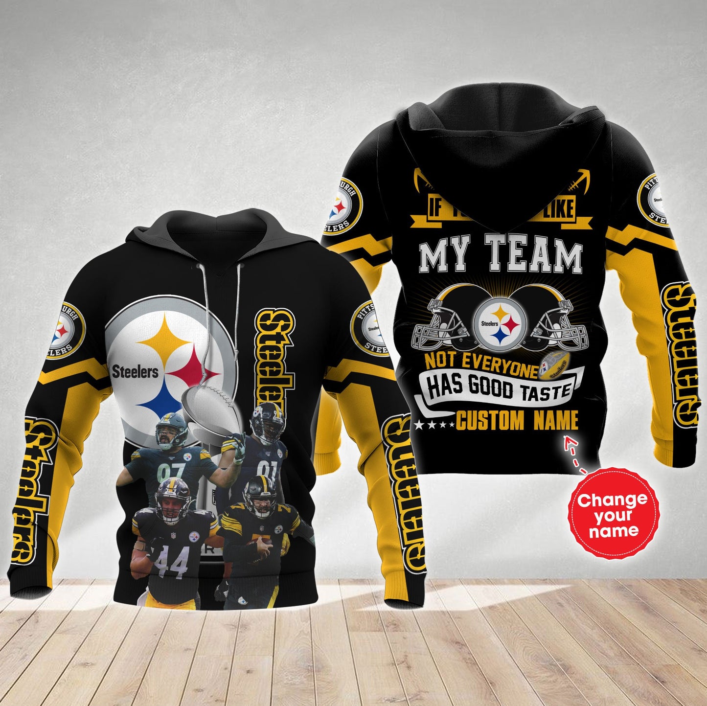 Pittsburgh Steelers Personalized All Over Printed 632