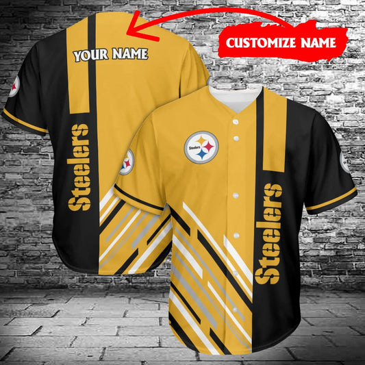 Pittsburgh Steelers Personalized Baseball Jersey 461