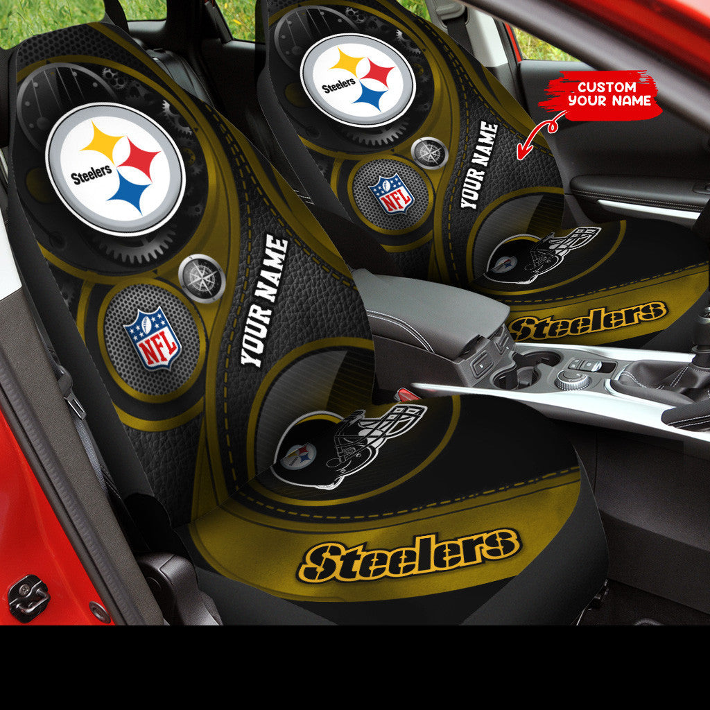 Pittsburgh Steelers Personalized Car Seat Covers BG247
