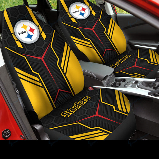 Pittsburgh Steelers Personalized Car Seat Covers BG66