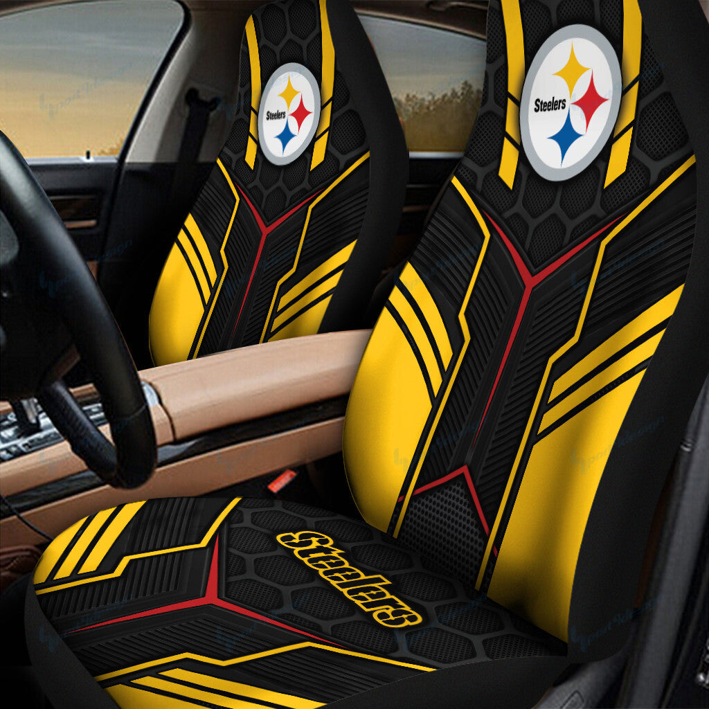 Pittsburgh Steelers Personalized Car Seat Covers BG66