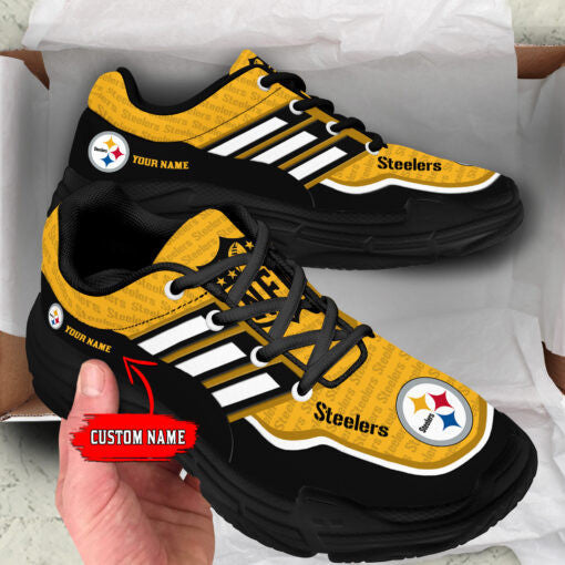 Pittsburgh Steelers Personalized Chunky Sneakers 18